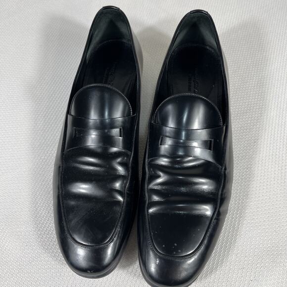 Ermenegildo Zegna Black‎ Patent Leather Loafers, Size 8.5 main image 9